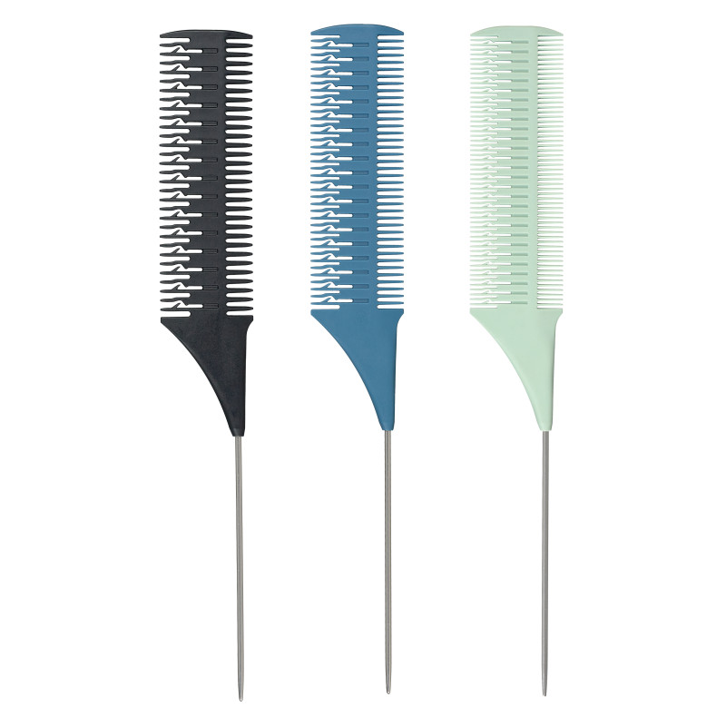 Set de 3 Peignes à mèches pour cheveux blonds Sibel