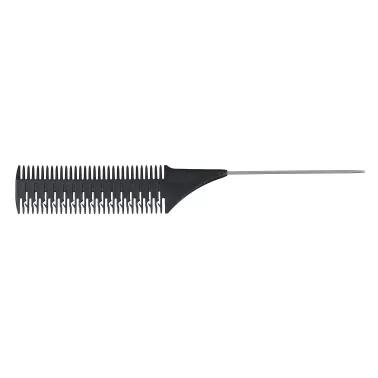 Set de 3 Peignes à mèches pour cheveux blonds coloris gris Sibel