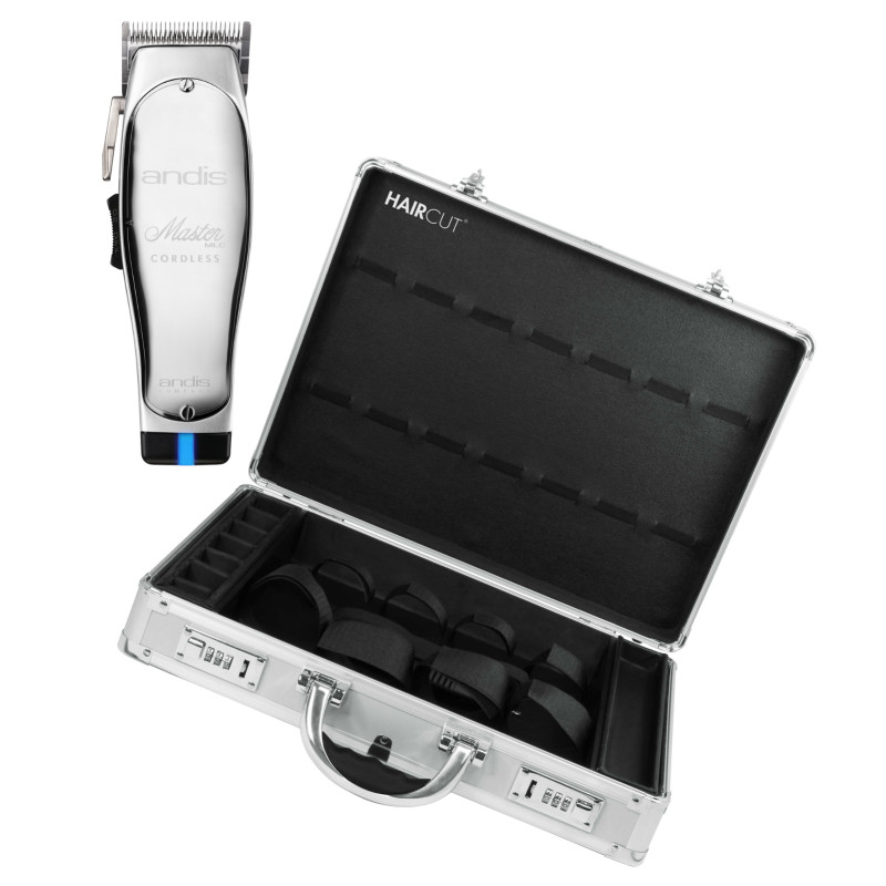 Tondeuse de coupe sans fil andis master cordless et 1 malette hair cut offerte