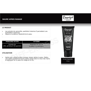  baume après rasage Chopperhead 75 ml