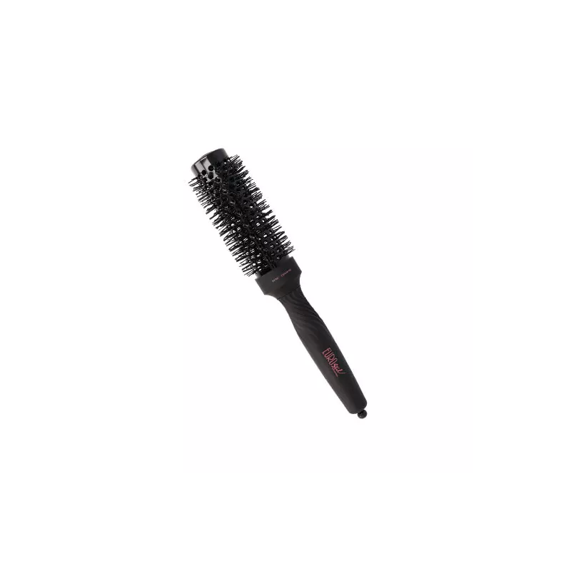 Brosse ronde professionnelle ionique Eurostil diamètre 35