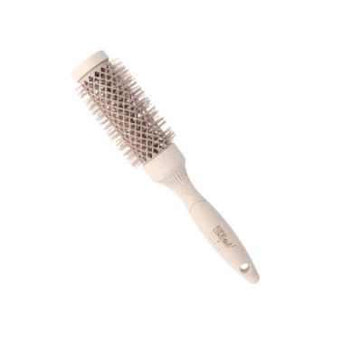 Brosse cheveux professionnelle en fibres naturelles diamètre 34 mm