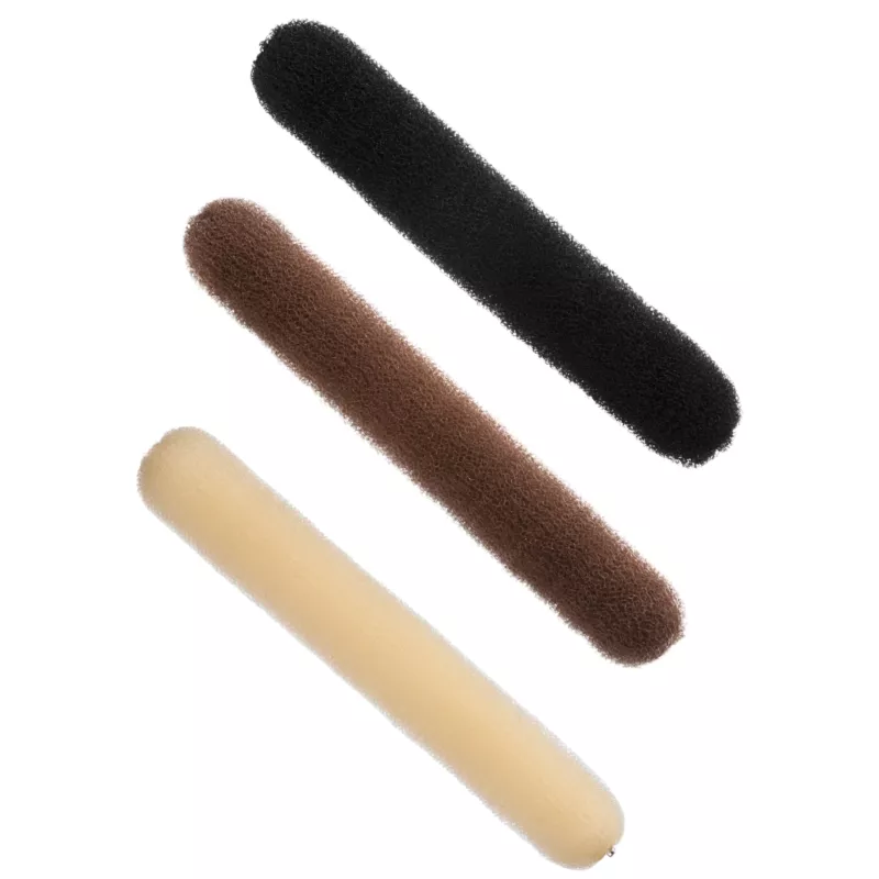 crepon chignon pour cheveux coloris noir, blond, chatain