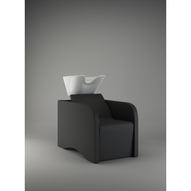 Bac de lavage professionnel pour la coiffure Rock Black Vezzozi