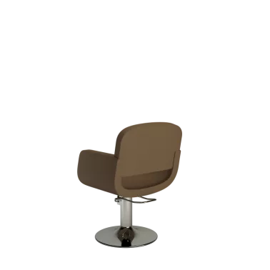 Fauteuil de coiffure Musa collezionne italia pied rond alu mobilier italien