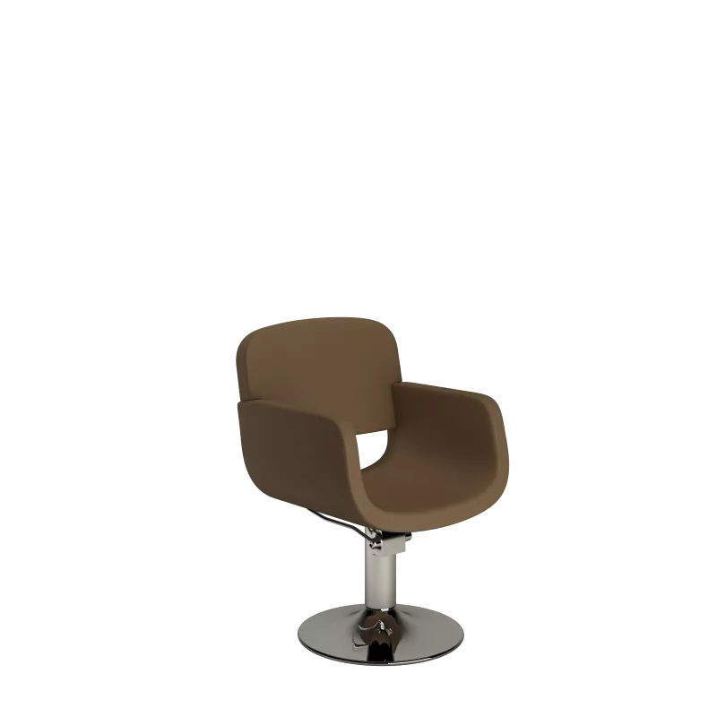 Fauteuil de coiffure Musa collezionne italia pied rond alu