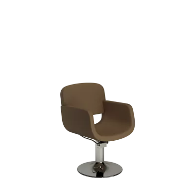 Fauteuil de coiffure Musa collezionne italia pied rond alu