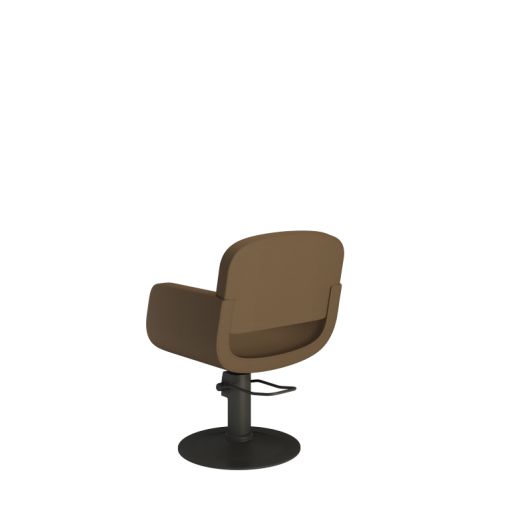 Fauteuil de coiffure Musa collezionne italia pied rond alu