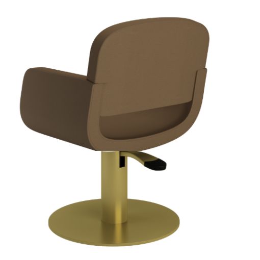Fauteuil de coiffure Musa collezionne italia pied rond alu