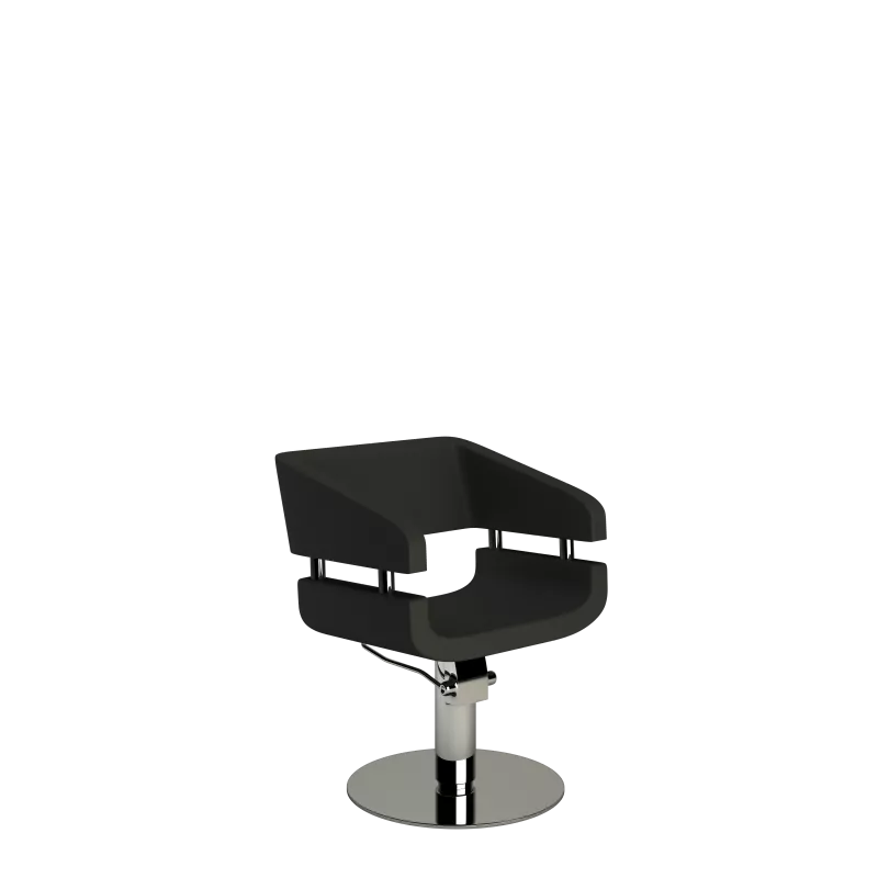 Fauteuil de coiffure Dafné collezione italia base ronde alu