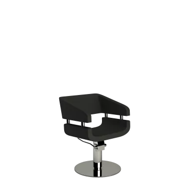 Fauteuil de coiffure Dafné collezione italia base ronde alu