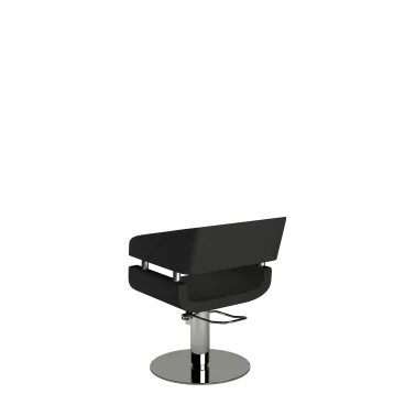 Fauteuil de coiffure Dafné collezione italia base ronde aluminium