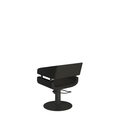 Fauteuil de coiffure Dafné collezione italia base ronde alu