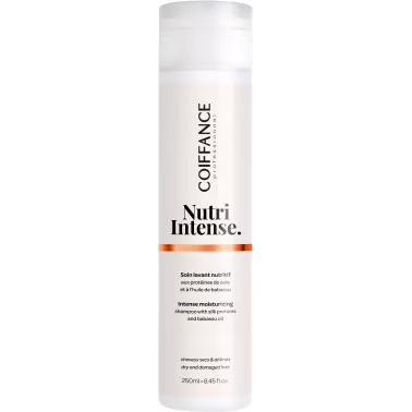 Shampoing 250 ml professionnel Nutri Intense pour cheveux gamme Hcare marque Coiffance