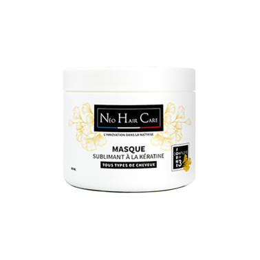 Masque cheveux lisses sublimant après lissage brésilien marque Néo Hair Care 500 ml