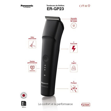 tondeuse cheveux professionnelle de finition Panasonic ERGP23