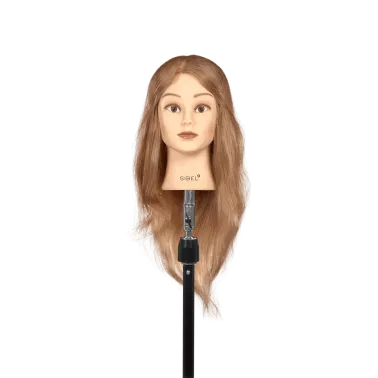 tete à coiffer cheveux humains stephanie