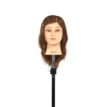 tête à coiffer cheveux humains Lisa