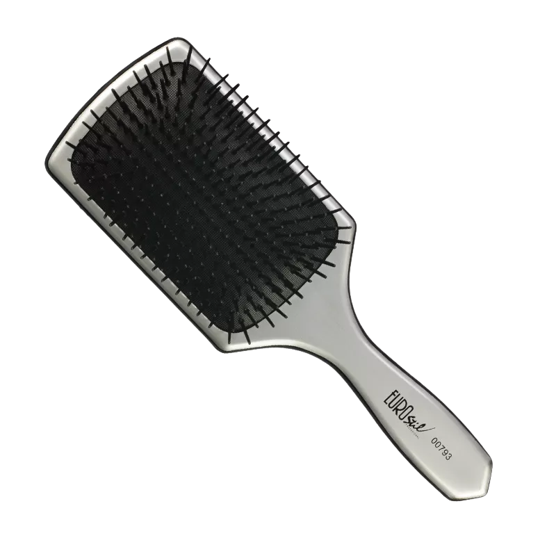 brosse pneumatique cheveux eurostil grise