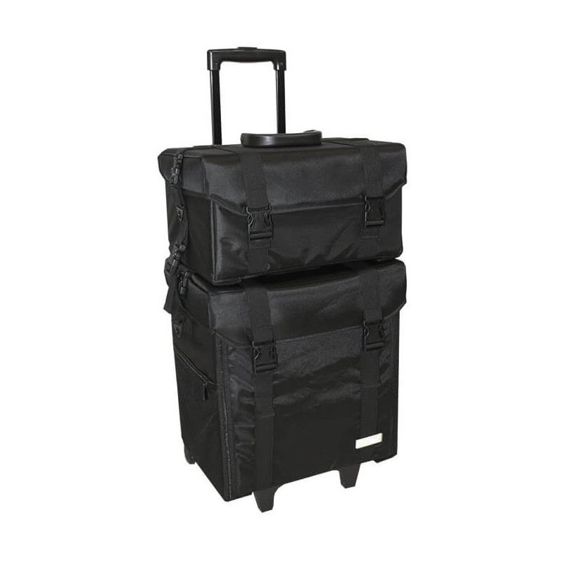 valise coiffure nylon 2 étages