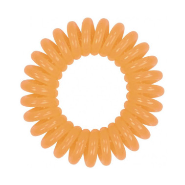 Élastiques Spiradélic pour cheveux coloris orange