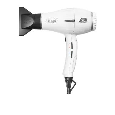 Sèche cheveux Parlux Ethos avec embout blanc