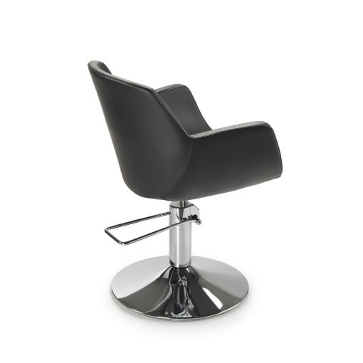Siège de coiffure vezzozi modèle Bellatrix base ronde chromé