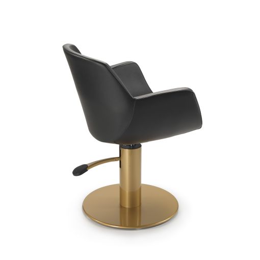 Siège de coiffure vezzozi modèle Bellatrix base ronde chromé