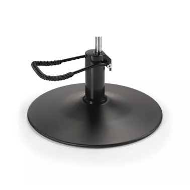 base ronde noire pour fauteuil vezzozi