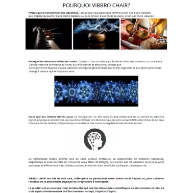 fauteuil de coiffure vibbro chair Vezzozi nouveautés 2024