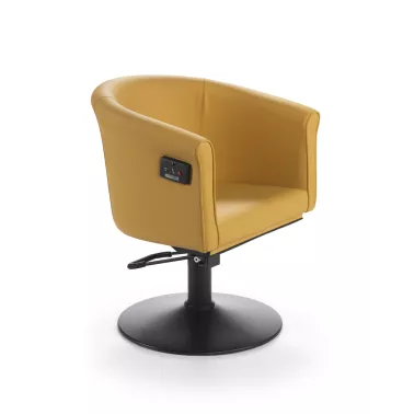 siege de coiffure vibbro chair Vezzozi pied noir
