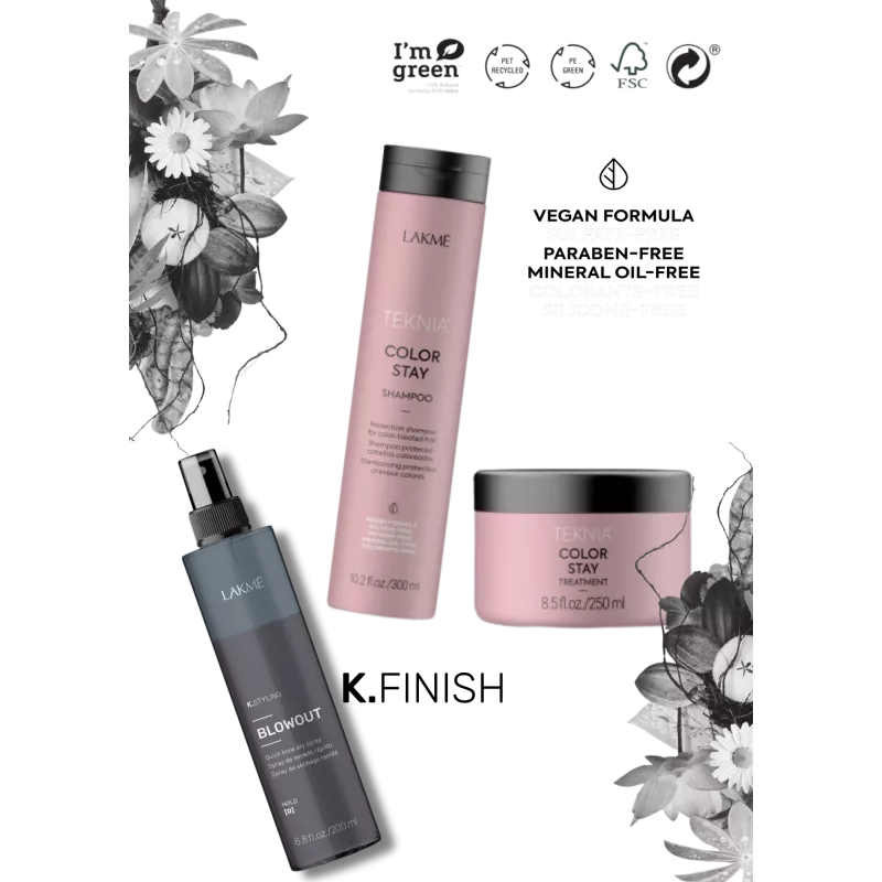 pack découverte shampoing masque color stay teknia lakmé
