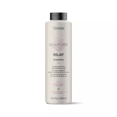 Shampoing cuir chevelu sensible ou sec Relief Teknia Lakmé 1000 ml