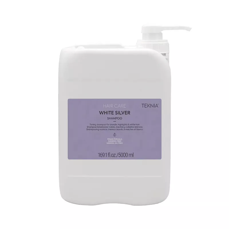 Shampoing White Silver Teknia de chez Lakmé 5000ml