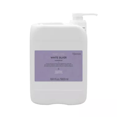 Shampoing White Silver Teknia de chez Lakmé 5000ml