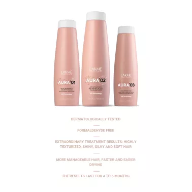 lissage vegan aura lakme