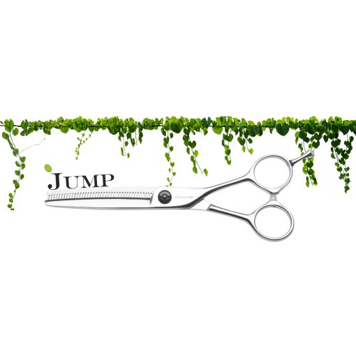 Ciseau sculpteur droit professionnel pour salon de coiffure. Modèle Jump Dune 