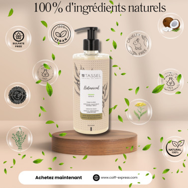 Visuel shampoing cheveux secs Botanical