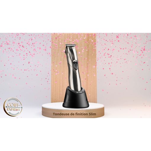  Tondeuse cheveux de finition T slim PRO LI T-BLADE D8 andis noire