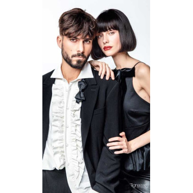 Kakemono coiffure tignasse, Couple Hiver 2025 KS21020