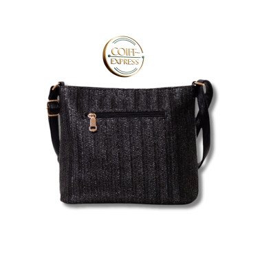 Sac bandouliere raphia