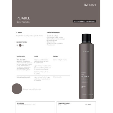 Spray Pliable K Finish Lakmé