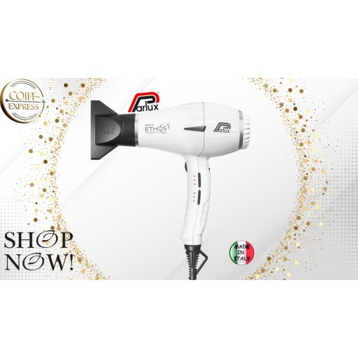 Sèche cheveux Parlux Ethos avec embout noir