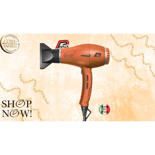 Sèche cheveux Parlux Ethos avec embout noir