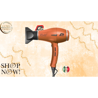 Fiche sèche cheveux Ethos coloris orange