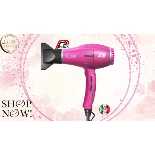Sèche cheveux Parlux Ethos avec embout noir