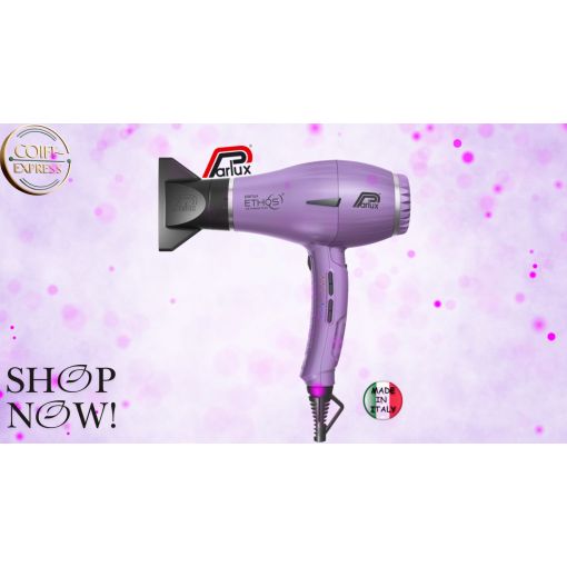Sèche cheveux Parlux Ethos avec embout noir