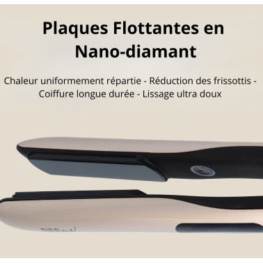 Lisseur pour cheveux Deluxe Eurostil