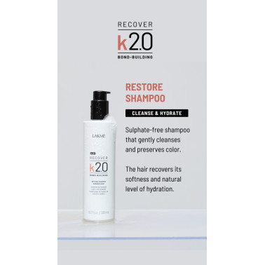 Shampoing cheveux sans sulfate K2.0