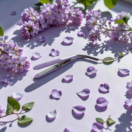 lisseur cheveux pas cher neoneox coloris lilas
